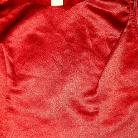 Sag Harbor Red Sleeveless Shirt size 10 with zipper on the side. - Picture 2 of 15